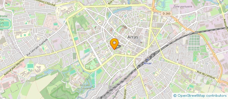 localisation de l'entreprise SYND COPRO RES LES JARDINS DES CAPUCINS à ARRAS