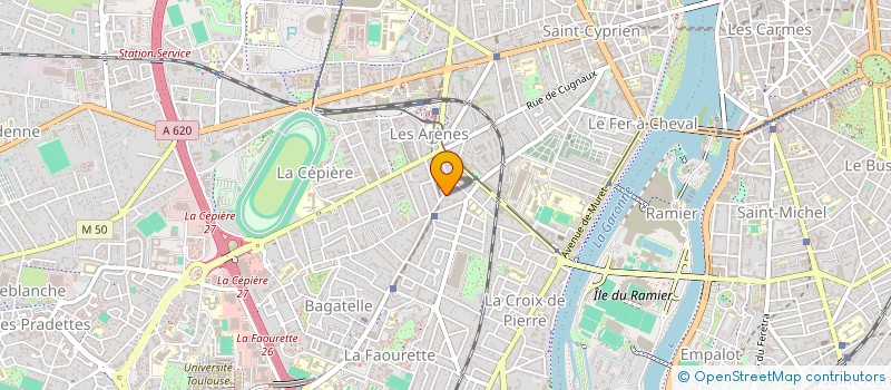 localisation de l'entreprise SYND COPRO RES LES PALMIERS à TOULOUSE