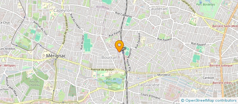 localisation de l'entreprise SYND COPRO RES LES SEVILLANNES  BORDEAUX