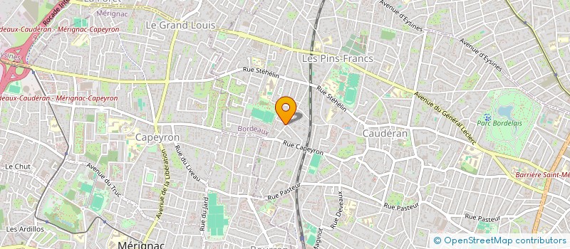 localisation de l'entreprise SYND COPRO RES LES TERRASSES DE LESCURE  BORDEAUX