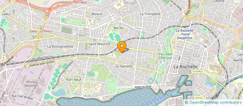 localisation de l'entreprise SYND COPRO RES LES TERRASSES DE MISSY  LA ROCHELLE