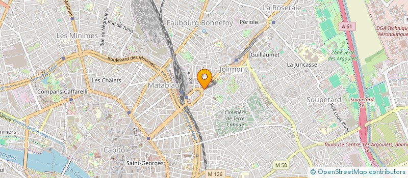 localisation de l'entreprise SYND COPRO RES MARENGO AVENUE  TOULOUSE