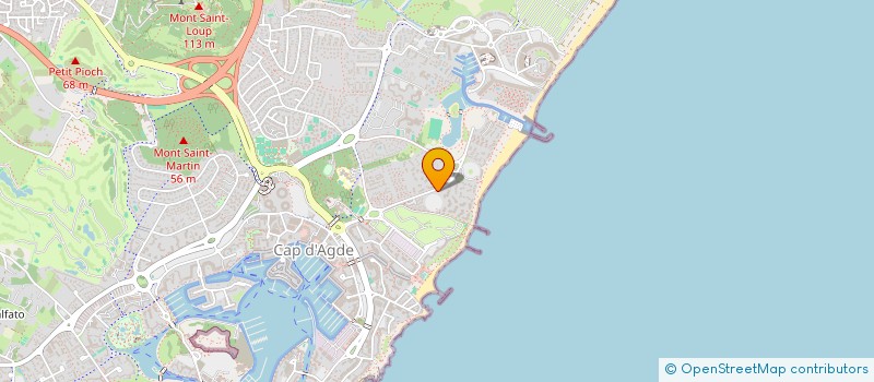 localisation de l'entreprise SYND COPRO RES NEPTUNA  AGDE