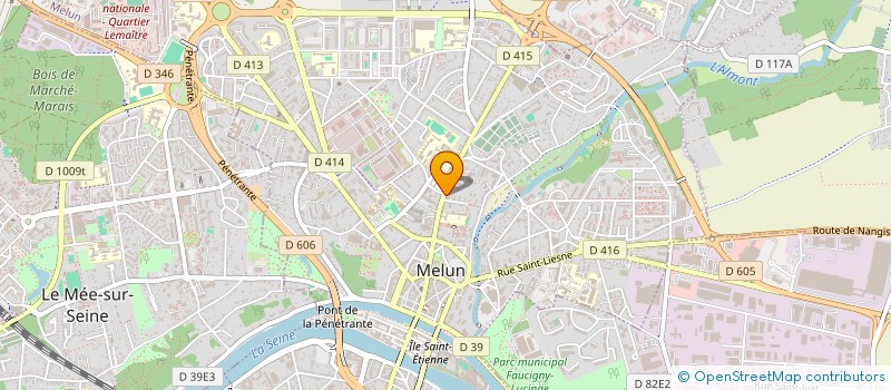 localisation de l'entreprise SYND COPRO RES PALAIS DE JUSTICE MELUN à MELUN