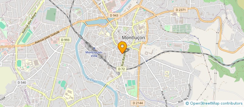 localisation de l'entreprise SYND COPRO RES PAUL FORT à MONTLUCON