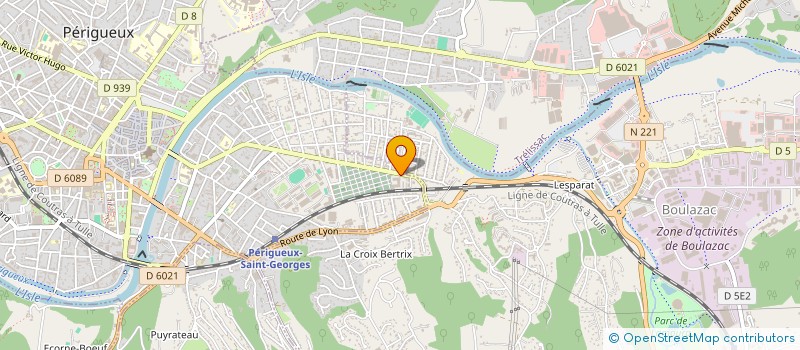 localisation de l'entreprise SYND COPRO RES PETIT CHANGE  PERIGUEUX