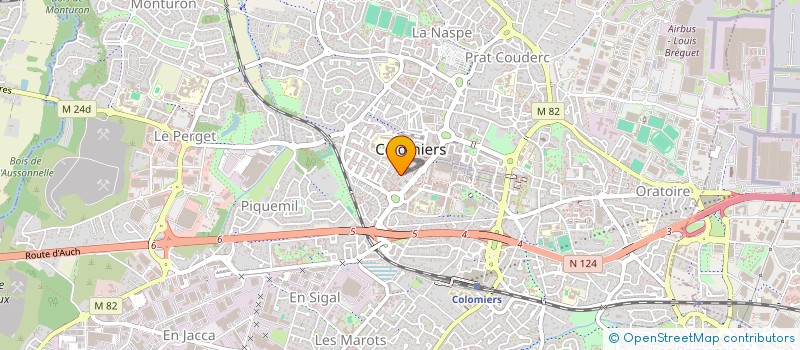 localisation de l'entreprise SYND COPRO RES PYRENEES III à COLOMIERS