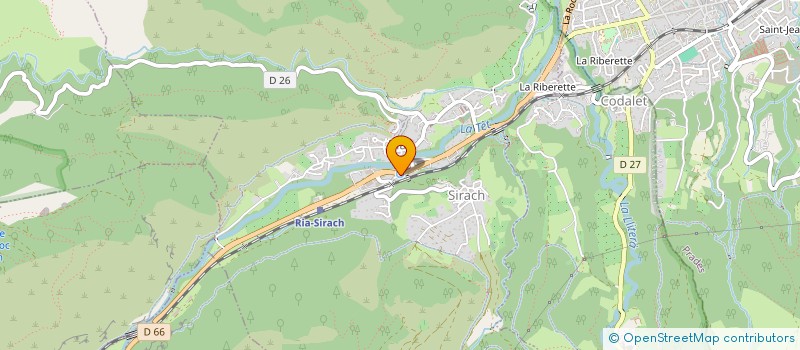 localisation de l'entreprise SYND COPRO RES RTE NATIONALE  RIA-SIRACH