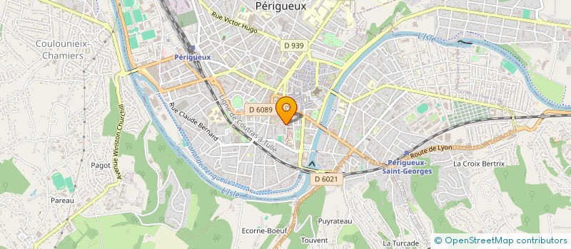 localisation de l'entreprise SYND COPRO RES SAINT FRANCOIS  PERIGUEUX