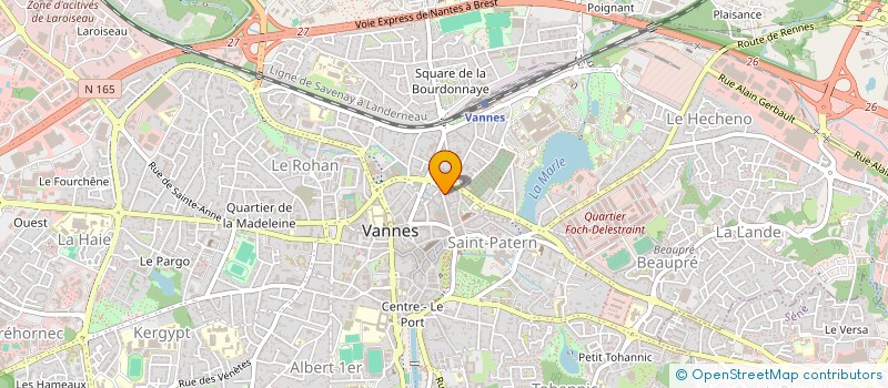 localisation de l'entreprise SYND COPRO RES SAINT NICOLAS à VANNES