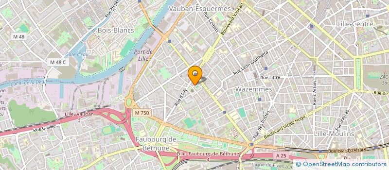 localisation de l'entreprise SYND COPRO RES ST MARTIN ARBONNOISE à LILLE