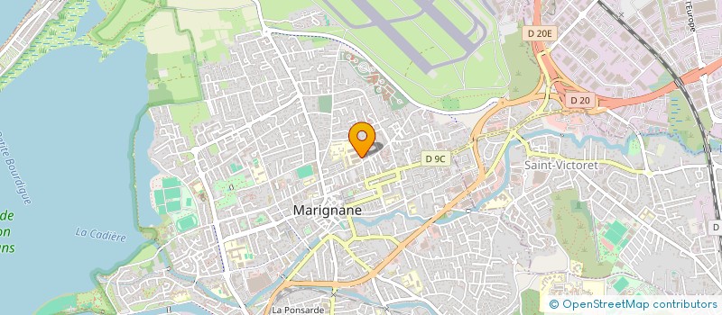 localisation de l'entreprise SYND COPRO RES VICTOIRE à MARIGNANE
