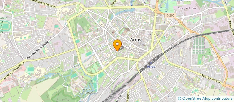 localisation de l'entreprise SYND COPRO RES VILLA COMTESSE à ARRAS
