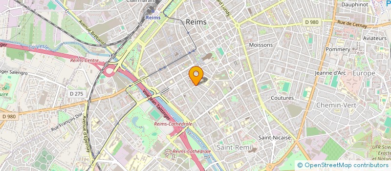 localisation de l'entreprise SYND COPRO RES VILLA DES CAPUCINS  REIMS