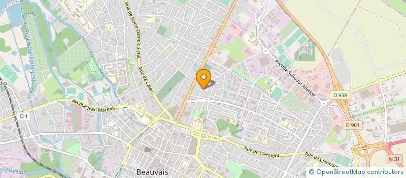 localisation de l'entreprise SYND COPRO RES VILLEBOIS MAREUIL  BEAUVAIS