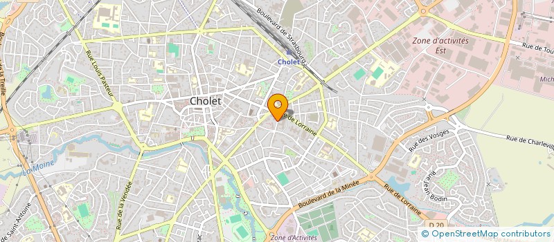 localisation de l'entreprise SYND COPRO RESI HOLLANDE à CHOLET