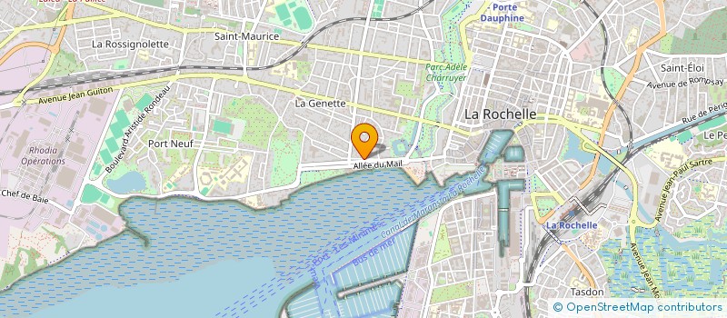 localisation de l'entreprise SYND COPRO RESID JEAN GODEFROY  LA ROCHELLE