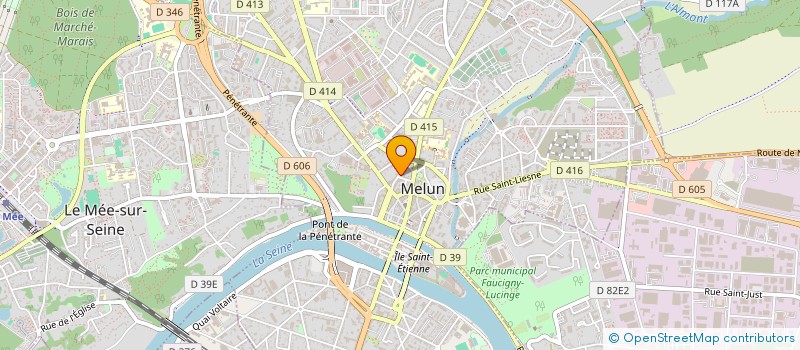localisation de l'entreprise SYND COPRO RESIDENCE 8 RUE DES FOSSES à MELUN
