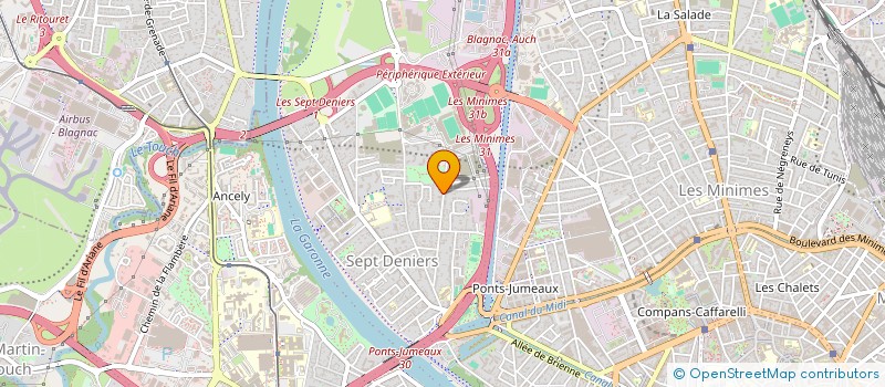 localisation de l'entreprise SYND COPRO RESIDENCE AQUAREA à TOULOUSE
