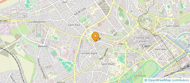 localisation de l'entreprise SYND COPRO RESIDENCE ARMOISE à CAEN