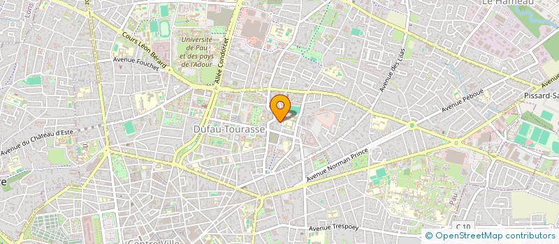 localisation de l'entreprise SYND COPRO RESIDENCE ARTEMIS à PAU
