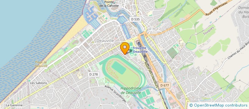 localisation de l'entreprise SYND COPRO RESIDENCE ASCOT  DEAUVILLE