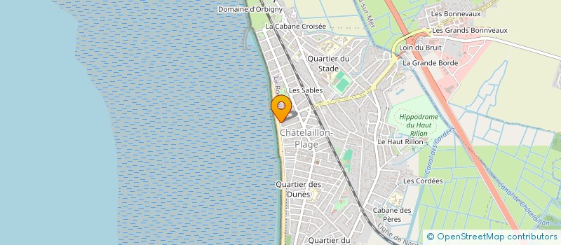 localisation de l'entreprise SYND COPRO RESIDENCE ATLANTICA à CHATELAILLON-PLAGE