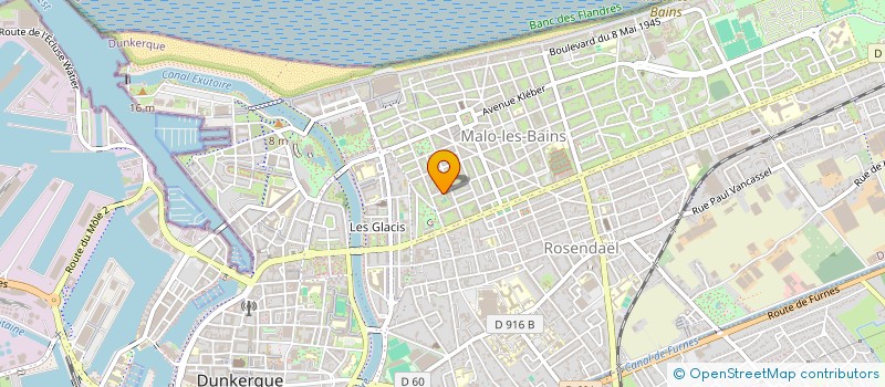 localisation de l'entreprise SYND COPRO RESIDENCE BEL AIR à DUNKERQUE