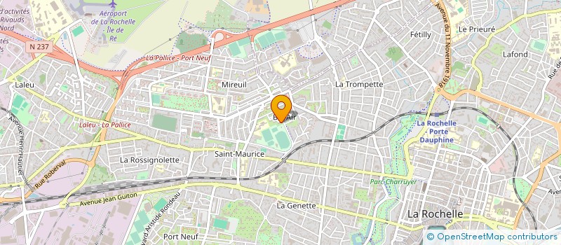 localisation de l'entreprise SYND COPRO RESIDENCE BEL AIR  LA ROCHELLE