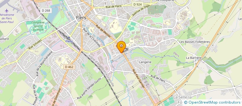 localisation de l'entreprise SYND COPRO RESIDENCE BLANCHE LANDE à FLERS