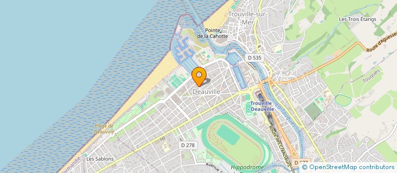 localisation de l'entreprise SYND COPRO RESIDENCE CAPRICE  DEAUVILLE