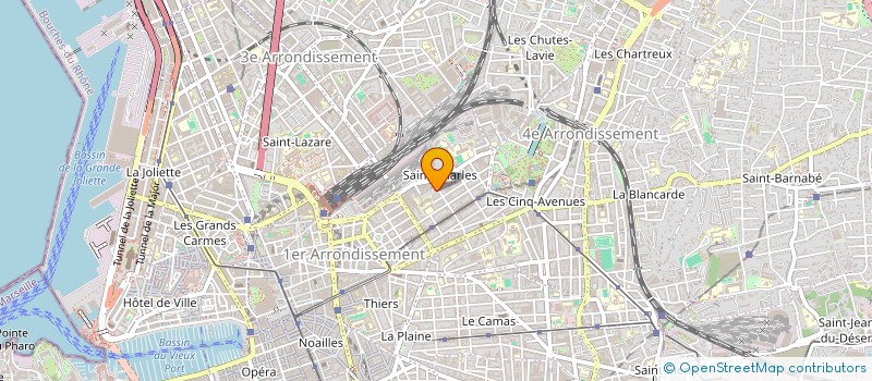 localisation de l'entreprise SYND COPRO RESIDENCE CDT MAGE à MARSEILLE