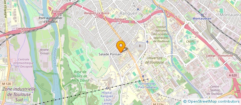 localisation de l'entreprise SYND COPRO RESIDENCE CHARLENE à TOULOUSE