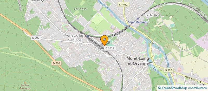 localisation de l'entreprise SYND COPRO RESIDENCE CHEMIN VERT  MORET-LOING-ET-ORVANNE