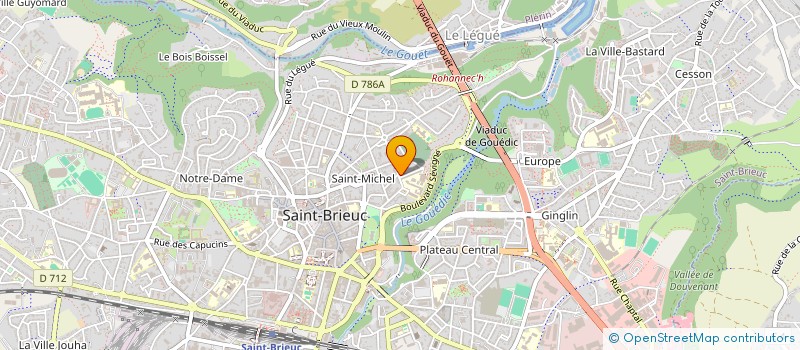 localisation de l'entreprise SYND COPRO RESIDENCE D ARMOR à SAINT-BRIEUC