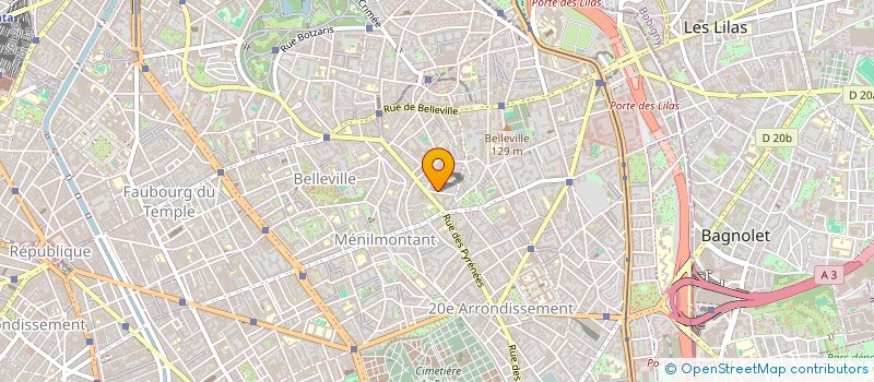 localisation de l'entreprise SYND COPRO RESIDENCE DE L HERMITAGE  PARIS