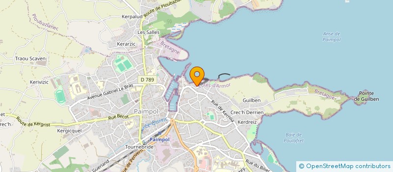 localisation de l'entreprise SYND COPRO RESIDENCE DES DEUX JARDINS  PAIMPOL