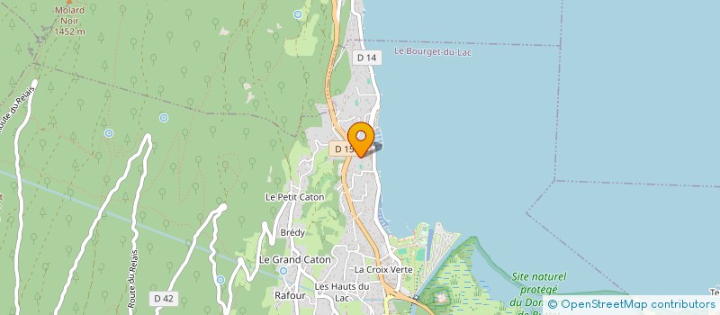 localisation de l'entreprise SYND COPRO RESIDENCE DU LAC  LE BOURGET-DU-LAC