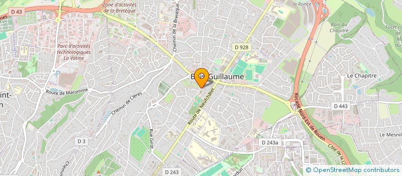 localisation de l'entreprise SYND COPRO RESIDENCE DU PARC à BOIS-GUILLAUME