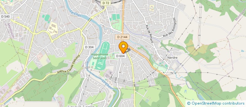 localisation de l'entreprise SYND COPRO RESIDENCE DU PARC à MONTLUCON