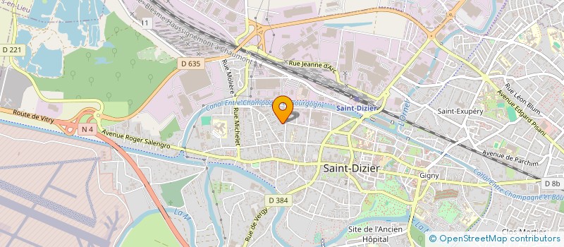 localisation de l'entreprise SYND COPRO RESIDENCE DU PRINCE D ORANGE à SAINT-DIZIER