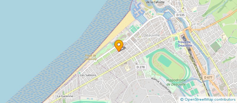 localisation de l'entreprise SYND COPRO RESIDENCE ELIZABETH  DEAUVILLE