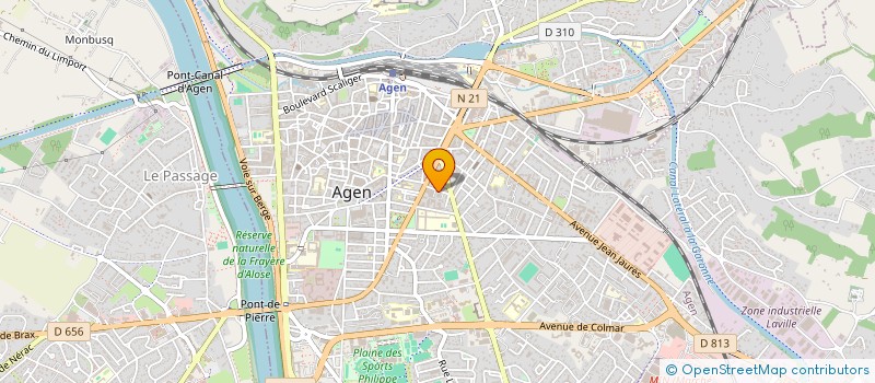 localisation de l'entreprise SYND COPRO RESIDENCE EMILE ZOLA  AGEN