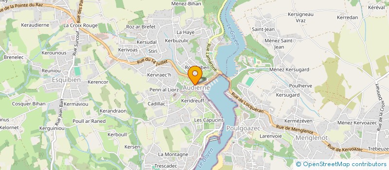 localisation de l'entreprise SYND COPRO RESIDENCE ERNEST RENAN  AUDIERNE