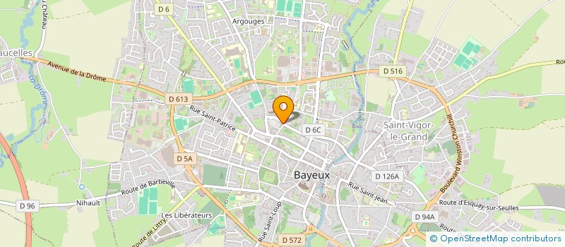 localisation de l'entreprise SYND COPRO RESIDENCE ETERVILLE  BAYEUX