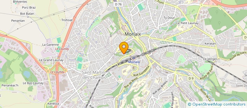 localisation de l'entreprise SYND COPRO RESIDENCE FAMILIALE à MORLAIX