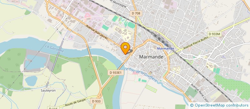 localisation de l'entreprise SYND COPRO RESIDENCE GARONNE  MARMANDE