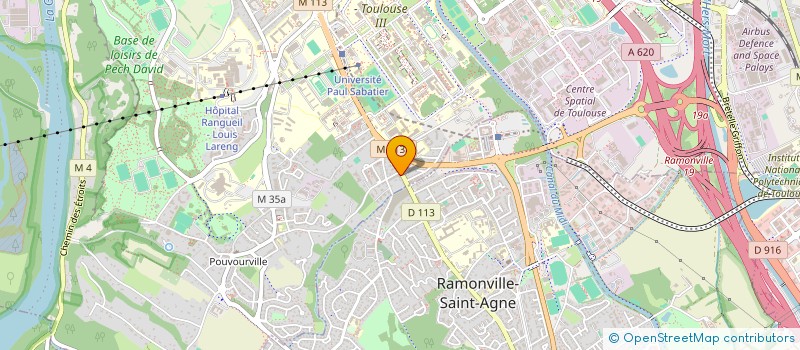 localisation de l'entreprise SYND COPRO RESIDENCE HERMES à TOULOUSE