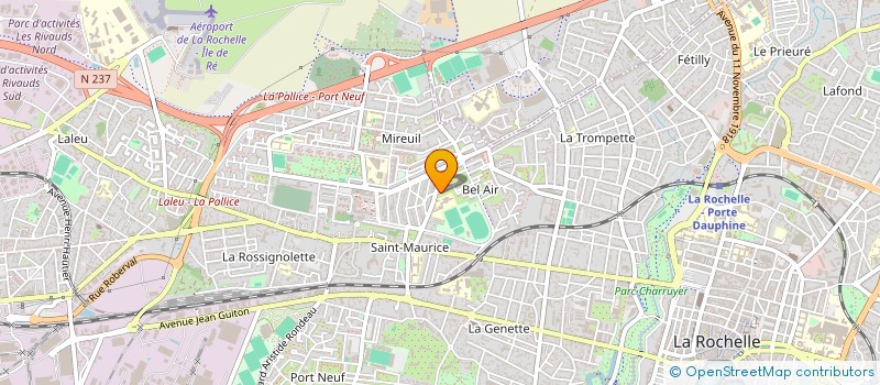 localisation de l'entreprise SYND COPRO RESIDENCE HIPPOCAMPE  LA ROCHELLE