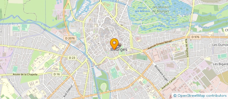 localisation de l'entreprise SYND COPRO RESIDENCE ILOT VICTOR HUGO  BOURGES